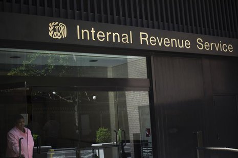 A woman walks out of the Internal Revenue Service building in New York in this May 13, 2013 photo. REUTERS/Shannon Stapleton A woman walks out of the Internal Revenue Service building in New York in this May 13, 2013 photo. REUTERS/Shannon Stapleton