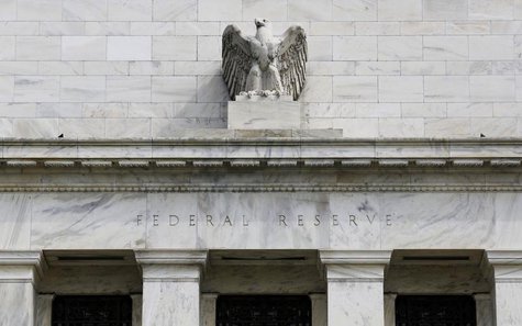 A view shows an eagle sculpture on Federal Reserve building in Washington August 22, 2012. REUTERS/Larry Downing A view shows an eagle sculpture on Federal Reserve building in Washington August 22, 2012. REUTERS/Larry Downing