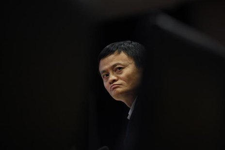 Jack Ma, chairman of China's largest e-commerce firm Alibaba Group attends a corporate event at the company's headquarters on the outskirts Jack Ma, chairman of China's largest e-commerce firm Alibaba Group attends a corporate event at the company's headquarters on the outskirts