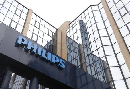 The logo of Philips is seen at the company's entrance in Brussels September 11, 2012.REUTERS/Francois Lenoir The logo of Philips is seen at the company's entrance in Brussels September 11, 2012.REUTERS/Francois Lenoir