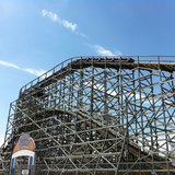 Zippin Pippin roller coaster seen on Monday July 22, 2013. (Photo by: Terry Lee). Zippin Pippin roller coaster seen on Monday July 22, 2013. (Photo by: Terry Lee).