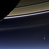 The wide-angle camera on NASA's Cassini spacecraft has captured Saturn's rings and planet Earth and its moon in the same frame in this rare The wide-angle camera on NASA's Cassini spacecraft has captured Saturn's rings and planet Earth and its moon in the same frame in this rare