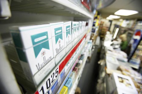 Menthol flavored cigarettes are displayed in a store in New York March 30, 2010. REUTERS/Lucas Jackson Menthol flavored cigarettes are displayed in a store in New York March 30, 2010. REUTERS/Lucas Jackson