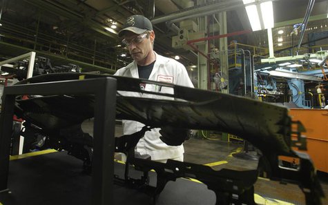 Todd Ruble is seen inspecting an instrument panel piece in the forming department during a tour of the Honda automobile plant in Marysville, Todd Ruble is seen inspecting an instrument panel piece in the forming department during a tour of the Honda automobile plant in Marysville,