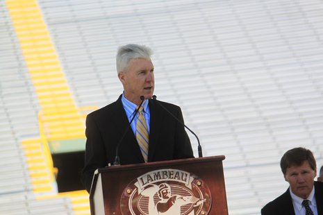 Ted Thompson addressed the shareholders Ted Thompson addressed the shareholders