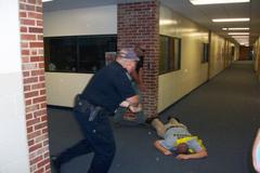 Photo 2 is Trooper Brent Hoover and Vermillion Co Shf Deputy Chad Hennis securing a hallway...Trooper Mike Organ is a "deceased student"... Photo 2 is Trooper Brent Hoover and Vermillion Co Shf Deputy Chad Hennis securing a hallway...Trooper Mike Organ is a "deceased student"...