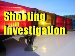Shooting investigation. Shooting investigation.
