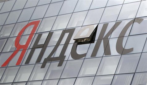 The company logo is seen on the headquarters building of Yandex company, in Moscow June 14, 2012. REUTERS/Maxim Shemetov The company logo is seen on the headquarters building of Yandex company, in Moscow June 14, 2012. REUTERS/Maxim Shemetov