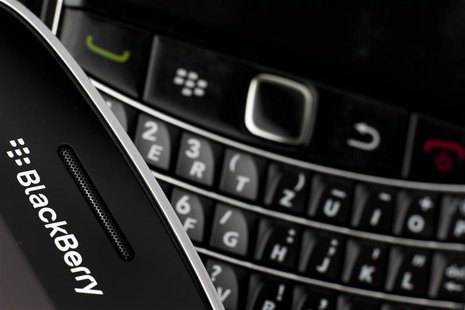 Research in Motion (RIM) BlackBerry smartphone handsets are pictured in this illustration picture taken in Lavigny, July 21, 2012. Picture t Research in Motion (RIM) BlackBerry smartphone handsets are pictured in this illustration picture taken in Lavigny, July 21, 2012. Picture t