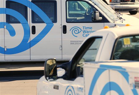 Time Warner Cable trucks sit parked at their office in Carlsbad, California November 5, 2012. REUTERS/Mike Blake Time Warner Cable trucks sit parked at their office in Carlsbad, California November 5, 2012. REUTERS/Mike Blake