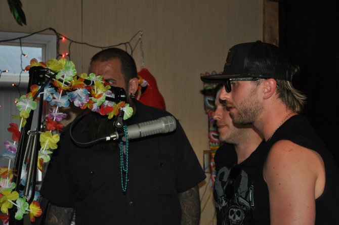 The guys from Three Days Grace stopped by the Rock 94.7 Beach House before they hit the stage