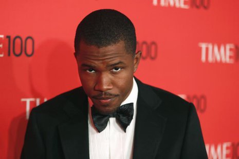 Singer Frank Ocean arrives for the Time 100 gala celebrating the magazine's naming of the 100 most influential people in the world for the p Singer Frank Ocean arrives for the Time 100 gala celebrating the magazine's naming of the 100 most influential people in the world for the p