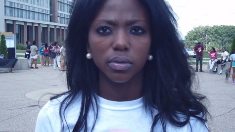 Angela Lawrence was one of the organizers and served as spokesperson for the group. Angela Lawrence was one of the organizers and served as spokesperson for the group.