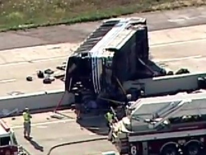 Three were killed and over a dozen injured in bus wreck filled with teens who just attended a week at Camp CoBeAc in Prudenville, Michigan, Near Houghton Lake. They were just minutes from their final destination in Indianapolis when the bus crashed. Three were killed and over a dozen injured in bus wreck filled with teens who just attended a week at Camp CoBeAc in Prudenville, Michigan, Near Houghton Lake. They were just minutes from their final destination in Indianapolis when the bus crashed.