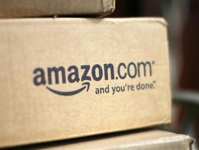A box from Amazon.com is pictured on the porch of a house in Golden, Colorado July 23, 2008.REUTERS/Rick Wilking A box from Amazon.com is pictured on the porch of a house in Golden, Colorado July 23, 2008.REUTERS/Rick Wilking