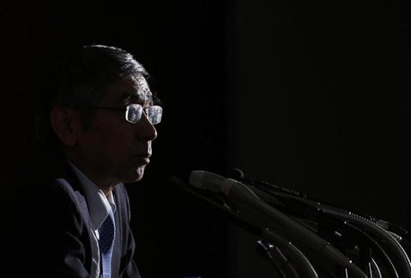 Bank of Japan Governor Haruhiko Kuroda speaks at a news conference at the BOJ headquarters in Tokyo July 11, 2013.REUTERS/Toru Hanai Bank of Japan Governor Haruhiko Kuroda speaks at a news conference at the BOJ headquarters in Tokyo July 11, 2013.REUTERS/Toru Hanai