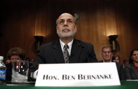 Federal Reserve Board Chairman Ben Bernanke testifies before a Senate Banking, Housing and Urban Affairs Committee hearing on "The Semiannua Federal Reserve Board Chairman Ben Bernanke testifies before a Senate Banking, Housing and Urban Affairs Committee hearing on "The Semiannua