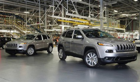The upgraded North section of the Chrysler Toledo Assembly Complex which will be used to produce the Jeep Cherokee is seen during a media to The upgraded North section of the Chrysler Toledo Assembly Complex which will be used to produce the Jeep Cherokee is seen during a media to