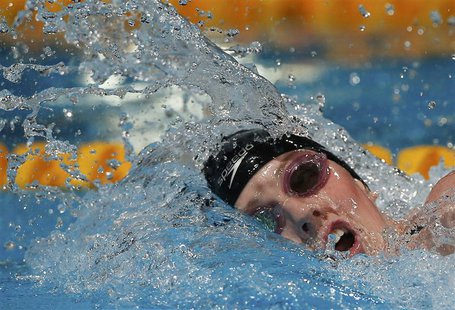 Missy Franklin of the U.S. swims in the women's 200m freestyle semi-final during the World Swimming Championships at the Sant Jordi arena in Missy Franklin of the U.S. swims in the women's 200m freestyle semi-final during the World Swimming Championships at the Sant Jordi arena in