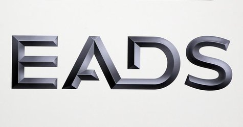 Logo of EADS is seen at the European aerospace and defence group EADS headquarters in Les Mureaux near Paris January 12, 2011. REUTERS/Charl Logo of EADS is seen at the European aerospace and defence group EADS headquarters in Les Mureaux near Paris January 12, 2011. REUTERS/Charl