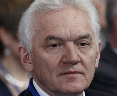 Businessman Gennady Timchenko looks on during his visit to the Russian Geographical Society in St. Petersburg April 10, 2012. REUTERS/Alexan Businessman Gennady Timchenko looks on during his visit to the Russian Geographical Society in St. Petersburg April 10, 2012. REUTERS/Alexan