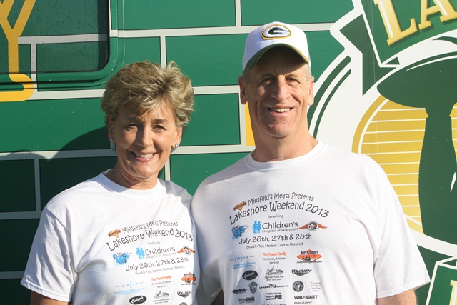 Darla and Ed Rodgers joined Miesfeld's Lake Shore weekend