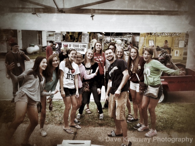 Mike Mathers and all the hot women at the Fair!!!