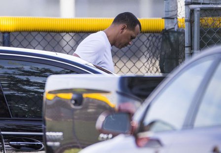 New York Yankees' Alex Rodriguez arrives at the team's minor league complex for a rehab assignment in Tampa, Florida August 1, 2013. REUTERS New York Yankees' Alex Rodriguez arrives at the team's minor league complex for a rehab assignment in Tampa, Florida August 1, 2013. REUTERS