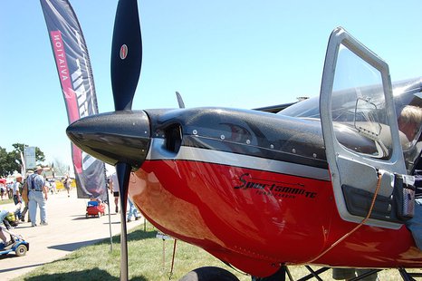Plane shown during EAA's AirVenture in Oshkosh. (Photo by: Spartan7W/Creative Commons). Plane shown during EAA's AirVenture in Oshkosh. (Photo by: Spartan7W/Creative Commons).