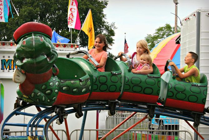 Let's eat and get on some rides...