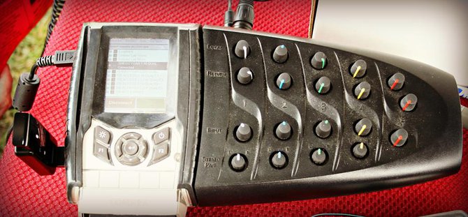 Echo tango niner zulu whiskey foxtrot... It's how we get our voices on the air from Brat Days!
