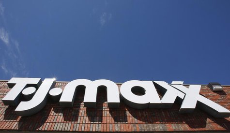 A TJ Maxx store is pictured in Dallas, Texas October 9, 2008. REUTERS/Jessica Rinaldi A TJ Maxx store is pictured in Dallas, Texas October 9, 2008. REUTERS/Jessica Rinaldi