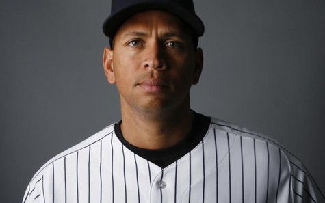 The New York Yankees' Alex Rodriguez poses during the Yankee's Media Day at their spring training facility at George M. Steinbrenner Field i The New York Yankees' Alex Rodriguez poses during the Yankee's Media Day at their spring training facility at George M. Steinbrenner Field i