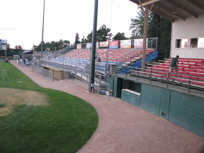 Athletic Park bleachers
Athletic Park bleachers