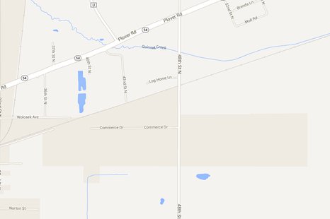 Search area in Wisconsin Rapids for high speed chase suspect. Map courtesy Google. Search area in Wisconsin Rapids for high speed chase suspect. Map courtesy Google.