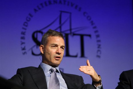 Daniel S. Loeb, founder of Third Point LLC, participates in a panel discussion during the Skybridge Alternatives (SALT) Conference in Las Ve Daniel S. Loeb, founder of Third Point LLC, participates in a panel discussion during the Skybridge Alternatives (SALT) Conference in Las Ve