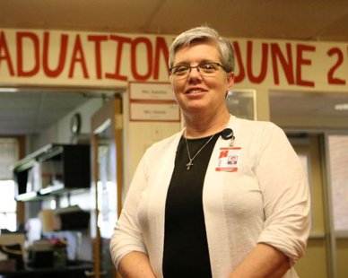 Deb Feenstra (photo courtesy Holland Public Schools) Deb Feenstra (photo courtesy Holland Public Schools)