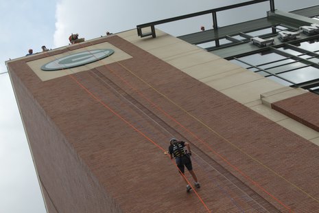 Rappelling Lambeau Field for Special Olympics Rappelling Lambeau Field for Special Olympics