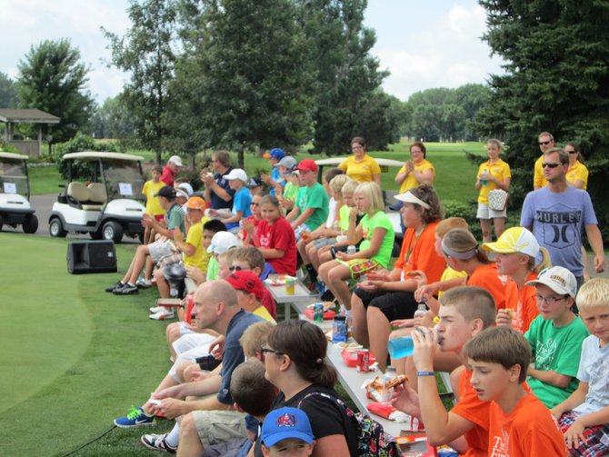 Kids golf clinic presented by Graham Tire