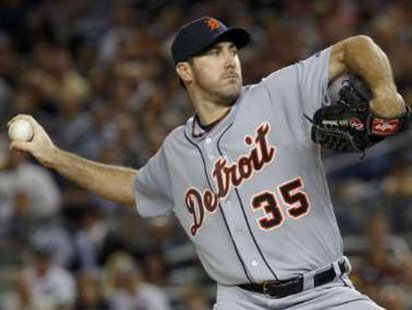 Detroit Tigers RHP Justin Verlander REUTERS/Mike Segar Detroit Tigers RHP Justin Verlander REUTERS/Mike Segar
