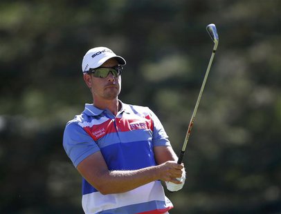 Sweden's Henrik Stenson watches his shot on the seventh tee during the third round of the 2013 PGA Championship golf tournament at Oak Hill Sweden's Henrik Stenson watches his shot on the seventh tee during the third round of the 2013 PGA Championship golf tournament at Oak Hill