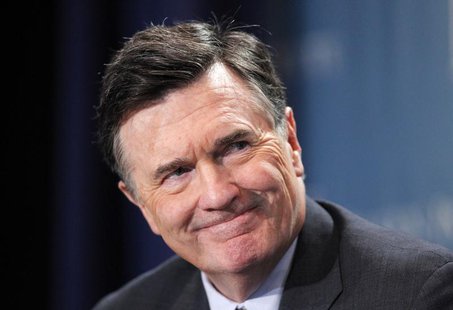Dennis Lockhart, President, Federal Reserve Bank of Atlanta, takes part in a panel discussion titled "Twist and Shout: The Limits of U.S. Mo Dennis Lockhart, President, Federal Reserve Bank of Atlanta, takes part in a panel discussion titled "Twist and Shout: The Limits of U.S. Mo