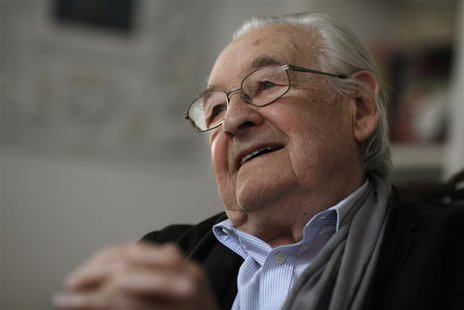 Oscar-winning Polish film director Andrzej Wajda speaks to Reuters during an interview at Akson Studio office in Warsaw August 13, 2013. REU Oscar-winning Polish film director Andrzej Wajda speaks to Reuters during an interview at Akson Studio office in Warsaw August 13, 2013. REU