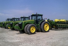 Four John Deere tractors and planters for sale sit on a lot in IllinoisReuters/Tom Polansek Four John Deere tractors and planters for sale sit on a lot in IllinoisReuters/Tom Polansek