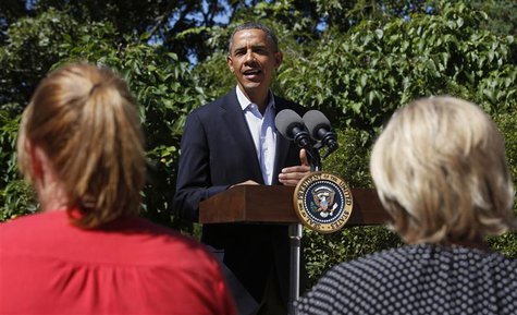 U.S. President Barack Obama makes a statement about the violence in Egypt while at his rental vacation home on the Massachusetts island of M U.S. President Barack Obama makes a statement about the violence in Egypt while at his rental vacation home on the Massachusetts island of M