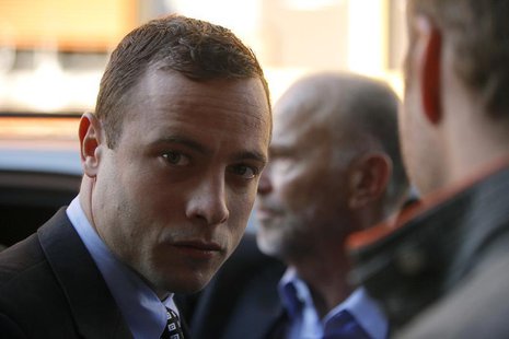 Oscar Pistorius arrives at the Pretoria Magistrates court for a brief appearance June 4, 2013. REUTERS/Mike Hutchings Oscar Pistorius arrives at the Pretoria Magistrates court for a brief appearance June 4, 2013. REUTERS/Mike Hutchings