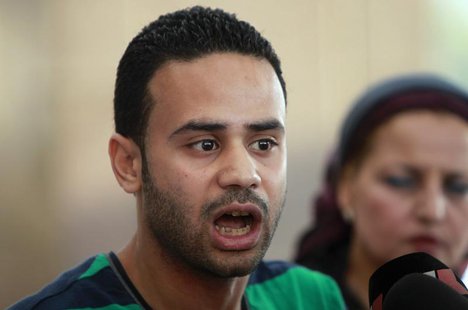Mahmoud Badr, a leader of the Tamarud youth movement, speaks during a news conference in Cairo July 29, 2013. REUTERS/Mohamed Abd El Ghany Mahmoud Badr, a leader of the Tamarud youth movement, speaks during a news conference in Cairo July 29, 2013. REUTERS/Mohamed Abd El Ghany