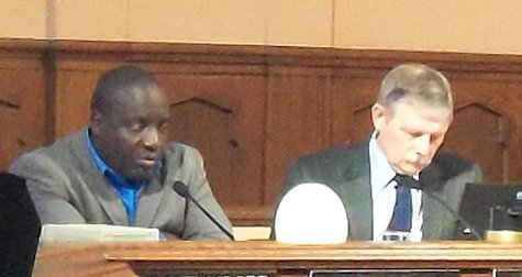Mayor Hopewell and City Attorney Robinson Monday Night's meeting didn't conclude until nearly midnight. Mayor Hopewell and City Attorney Robinson Monday Night's meeting didn't conclude until nearly midnight.