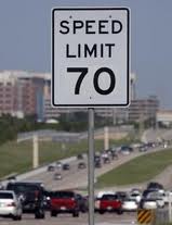 Speed Limit 70 Speed Limit 70