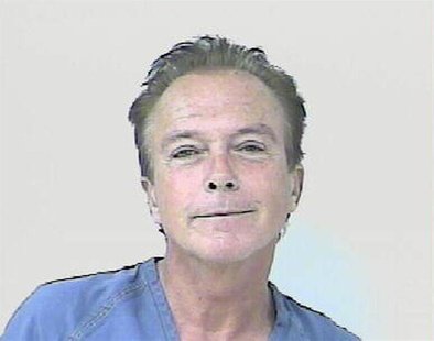 Entertainer David Cassidy is shown after his arrest in St. Lucie County, Florida November 3, 2010 in this handout photo released to Reuters Entertainer David Cassidy is shown after his arrest in St. Lucie County, Florida November 3, 2010 in this handout photo released to Reuters